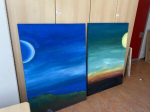 Kunst für die Schulwände
